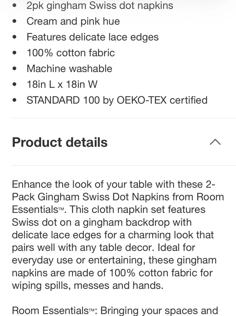 Room Essentials 2pks total